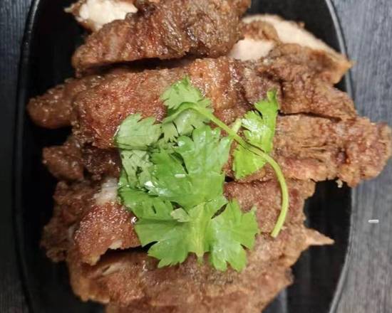 Pork chop rice platter猪排饭
